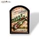 RARE 3D Vintage Wooden Sign Advertising Gaseous Lemon 7 UP Dr Pepper Snapple