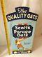RARE Antique Vintage SCOTTS PORAGE OATS Display Shop Advertising BOX