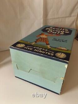 RARE Antique Vintage SCOTTS PORAGE OATS Display Shop Advertising BOX