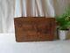 RARE BROWNIE SOAP ANTIQUE BOX ADVERT CRATE INK LABEL VINTAGE HANDLES Wooden Prop