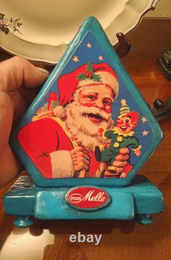 RARE! Christmas Vintage Santa Claus Sinterklass Candy Store Advertising Display