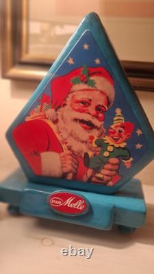 RARE! Christmas Vintage Santa Claus Sinterklass Candy Store Advertising Display