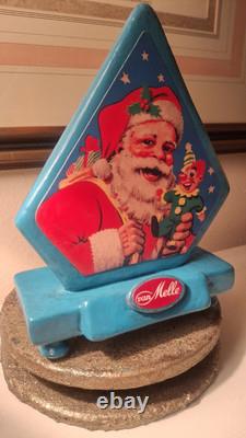 RARE! Christmas Vintage Santa Claus Sinterklass Candy Store Advertising Display