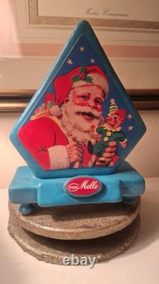RARE! Christmas Vintage Santa Claus Sinterklass Candy Store Advertising Display