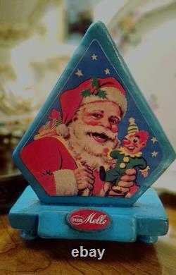 RARE! Christmas Vintage Santa Claus Sinterklass Candy Store Advertising Display