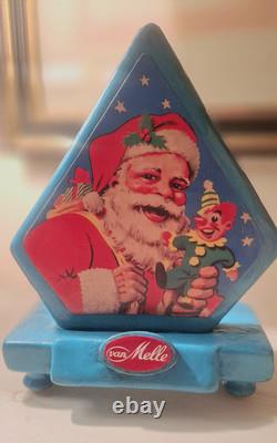 RARE! Christmas Vintage Santa Claus Sinterklass Candy Store Advertising Display