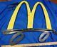RARE Cut Metal VTG McDonald's M Golden Arches Sign Speedy Wings Flange 2-Sided