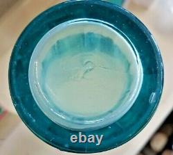 RARE EMBOSSED Vintage Coca Cola Blue Bottle Dated Nov. 16, 1915