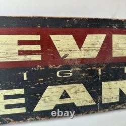 RARE LEVIS ORIGINAL JEANS Wooden Advertising Board Sign Vtg Y2K 6x18