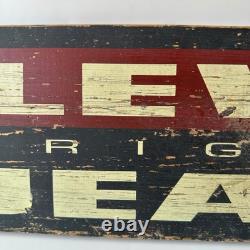 RARE LEVIS ORIGINAL JEANS Wooden Advertising Board Sign Vtg Y2K 6x18