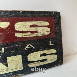 RARE LEVIS ORIGINAL JEANS Wooden Advertising Board Sign Vtg Y2K 6x18