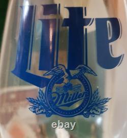 RARE MILLER LITE BEER Oil Lamp VINTAGE ADVERTISING Lamplight Farms