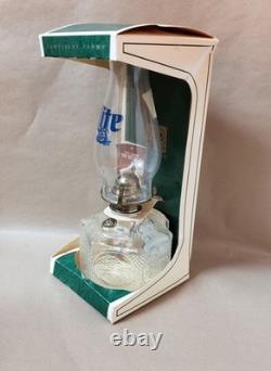 RARE MILLER LITE BEER Oil Lamp VINTAGE ADVERTISING Lamplight Farms
