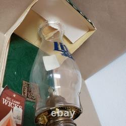 RARE MILLER LITE BEER Oil Lamp VINTAGE ADVERTISING Lamplight Farms