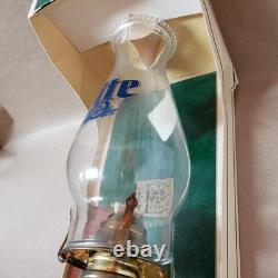 RARE MILLER LITE BEER Oil Lamp VINTAGE ADVERTISING Lamplight Farms
