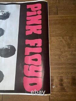 RARE Pink Floyd Vintage Advertising Blaises Club Commemorative Poster 1987