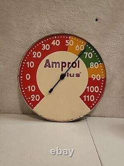 RARE VINTAGE 10 T. W. O'CONNELL CO-OP Advertising ROUND THERMOMETER