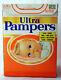 RARE VINTAGE 80'S ULTRA PAMPERS 4-10kg 9-22lbs 52X SUPER PLASTIC NEW SEALED NOS