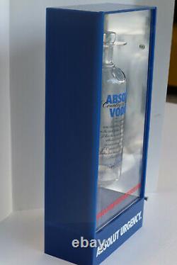 RARE VINTAGE ABSOLUT URGENCY VODKA PROMO With SEALED UNFILLED BOTTLE Absolute