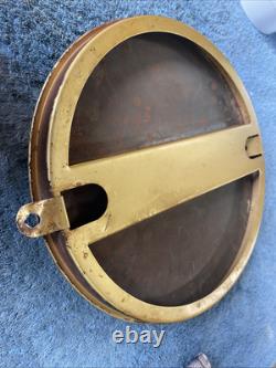 RARE VINTAGE ADVERTISING CLOCK T. W. O'CONNELL CHICAGO THERMOMETER 1920s/30s
