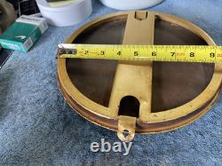 RARE VINTAGE ADVERTISING CLOCK T. W. O'CONNELL CHICAGO THERMOMETER 1920s/30s