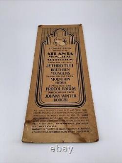 RARE VINTAGE Advertising Board. Howard Stein Presents. Jethro Tull And MORE