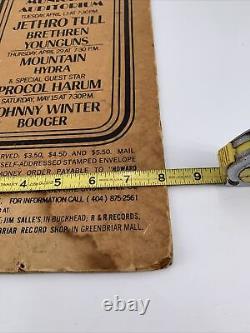 RARE VINTAGE Advertising Board. Howard Stein Presents. Jethro Tull And MORE