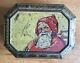 RARE VINTAGE B W & M Mansfield FATHER CHRISTMAS TIN Barringer Wallis Manners ltd