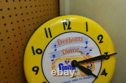 RARE VINTAGE CAPTIAL BREAD LIGHTED CLOCK NEON PRODUCTS 1950s 15