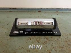 RARE VINTAGE SMITHS QUICK START BATERIES ADVERTISING DESK CALENDAR 1920, s