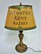 RARE VINTAGE and AUTHENTIC ATWATER KENT LAMP and SHADE