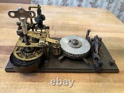 RARE Vintage 1900s Omnigraph Morse Code Trainer AND Morse Code Key! See Video