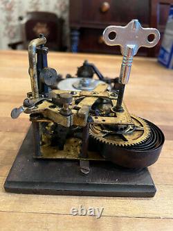 RARE Vintage 1900s Omnigraph Morse Code Trainer AND Morse Code Key! See Video