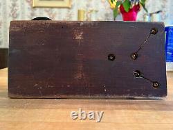 RARE Vintage 1900s Omnigraph Morse Code Trainer AND Morse Code Key! See Video