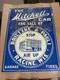 RARE Vintage 1910s Mitchell Car Automobile Advertising Tin Sign Racine Wisconsin