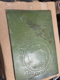 RARE Vintage 1910s Mitchell Car Automobile Advertising Tin Sign Racine Wisconsin