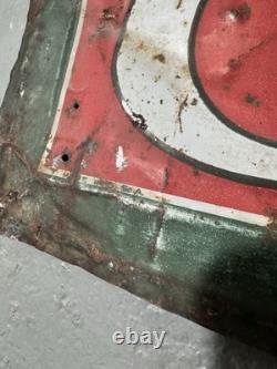 RARE Vintage 1926 Coca-Cola Metal Sign Drink Coca Cola GAS OIL SODA Original