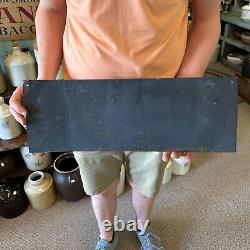 RARE Vintage 1930s Love Nest Candy Bar Advertising Tin Sign Tin Tacker