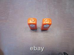 RARE Vintage 1950s GULF GASOLINE Gas Pump Salt & Pepper Shaker Set INDIANA