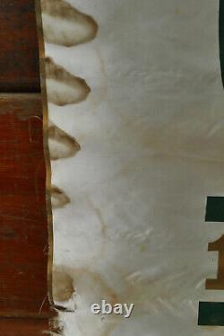 RARE Vintage 1962 John Deere 125th Anniversary Advertising Silk Banner Sign 44