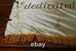 RARE Vintage 1962 John Deere 125th Anniversary Advertising Silk Banner Sign 44