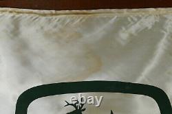 RARE Vintage 1962 John Deere 125th Anniversary Advertising Silk Banner Sign 44