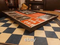 RARE Vintage 1963 Framed Shop Display Advert Winston Churchill WWII Interest