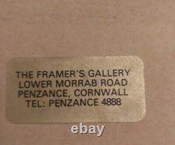 RARE Vintage 1963 Framed Shop Display Advert Winston Churchill WWII Interest