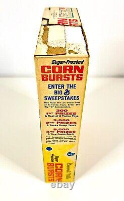 RARE Vintage 1968 General Mills Corn Bursts Cereal Box Scott Bruce BOOK EXAMPLE