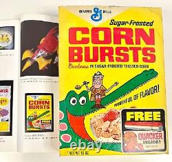 RARE Vintage 1968 General Mills Corn Bursts Cereal Box Scott Bruce BOOK EXAMPLE