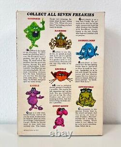 RARE Vintage 1972 Ralston Freakies FREAKY Cereal Box == 1 of 2 KNOWN TO EXIST
