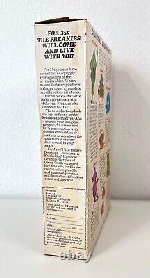 RARE Vintage 1972 Ralston Freakies FREAKY Cereal Box == 1 of 2 KNOWN TO EXIST