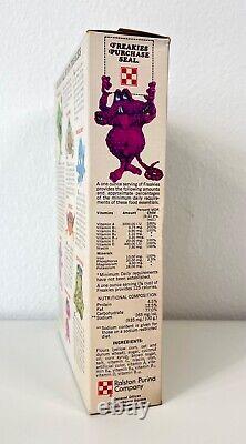 RARE Vintage 1972 Ralston Freakies FREAKY Cereal Box == 1 of 2 KNOWN TO EXIST
