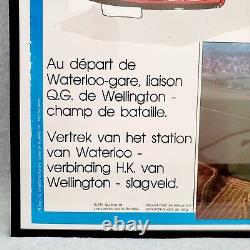RARE Vintage 1987 Original McDONALDS French Promo Advertising Art Print Poster
